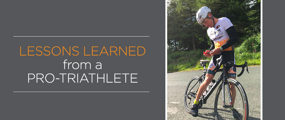 Lessons from a triathlete